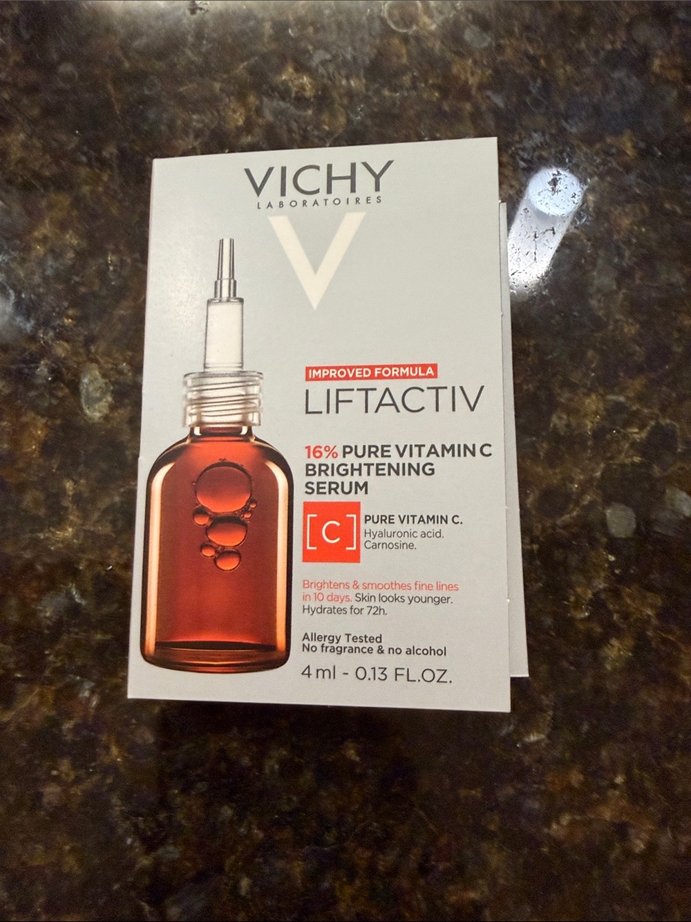 Vichy Liftactiv 16% Pure Vitamin C Brightening Serum - .13 fl oz New